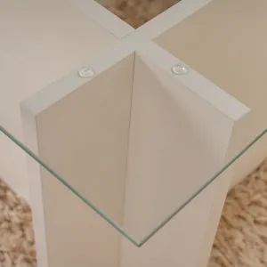Konferenčný stolík Vetrino - Wooden White