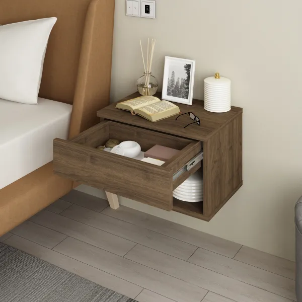 Nočný stolík Ribes Walnut