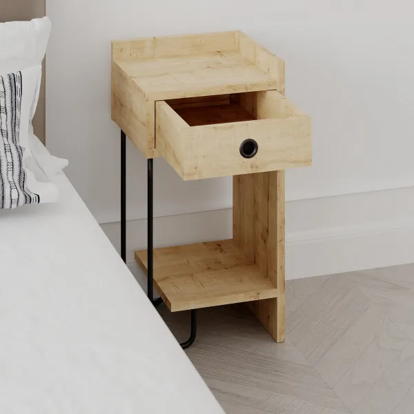 Nočný stolík Sirius Right - Oak