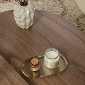 Konferenčný stolík Orion Walnut White