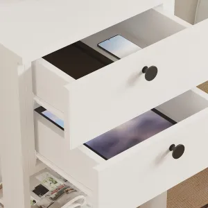 Nočný stolík Ruzisa - White v2
