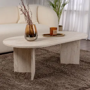 Konferenčný stolík Sable - Travertine