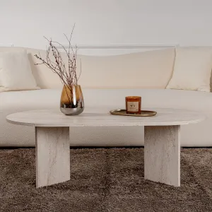 Konferenčný stolík Sable - Travertine