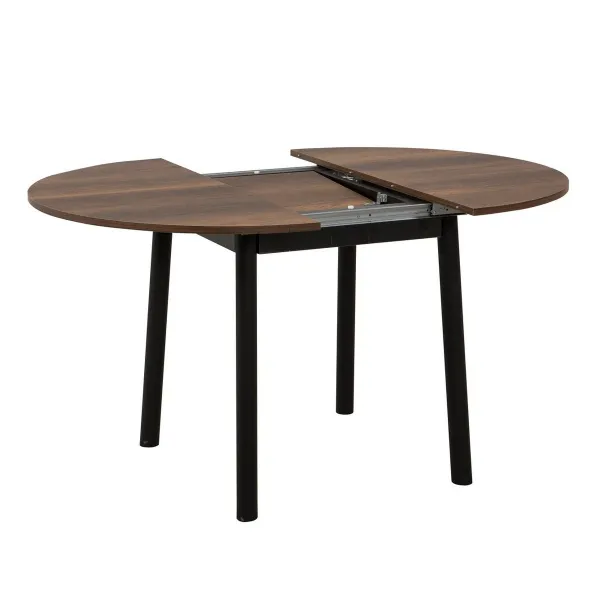 Jedálenský stôl Oliver Walnut Black