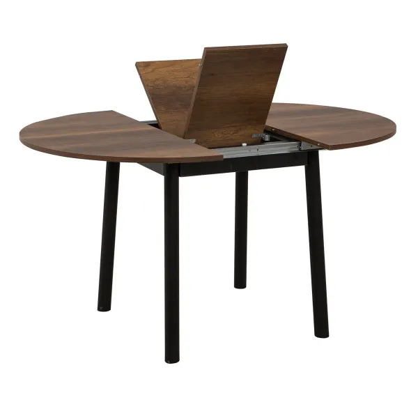 Jedálenský stôl Oliver Walnut Black