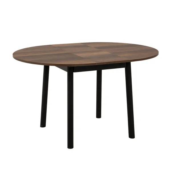 Jedálenský stôl Oliver Walnut Black