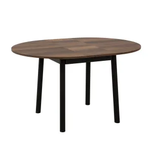 Jedálenský stôl Oliver Walnut Black