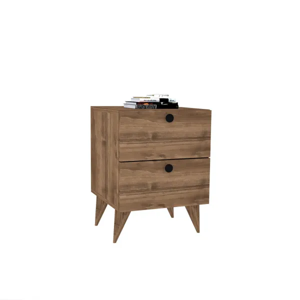 Nočný stolík Kada - Walnut v2