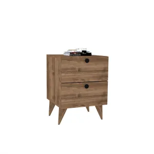 Nočný stolík Kada - Walnut v2
