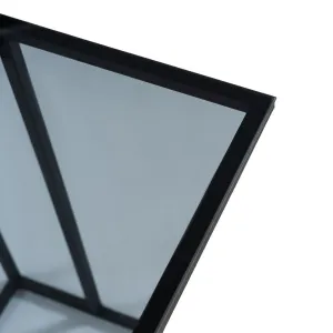 Príručný stolík / Odkladací stolík Alaska C - Smoked Glass