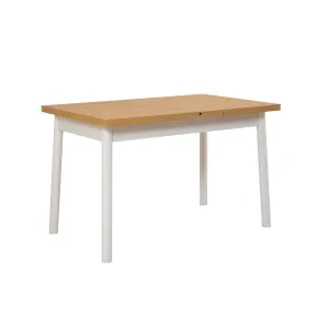 Extendable Dining Table Oliver Open - Karina White