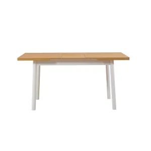Extendable Dining Table Oliver Open - Karina White