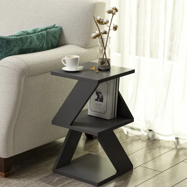 Príručný stolík / Odkladací stolík Albeni - Anthracite