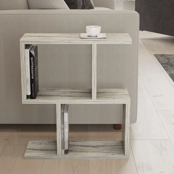 Odkladací stolík Zet Freesia Marble