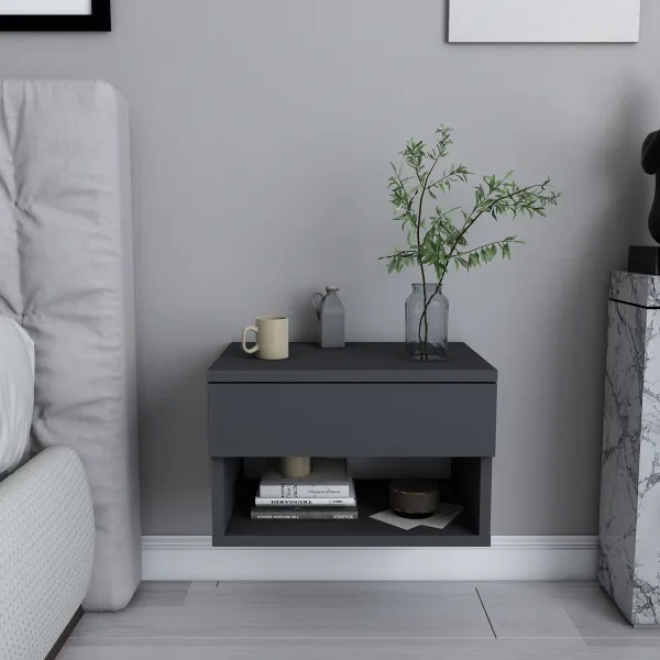 Nočný stolík Jamot - Anthracite