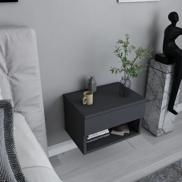 Nočný stolík Jamot - Anthracite