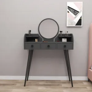 Toaletný stolík Elegans - Anthracite