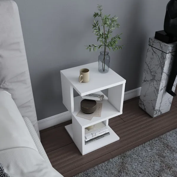 Nočný stolík Carter - White