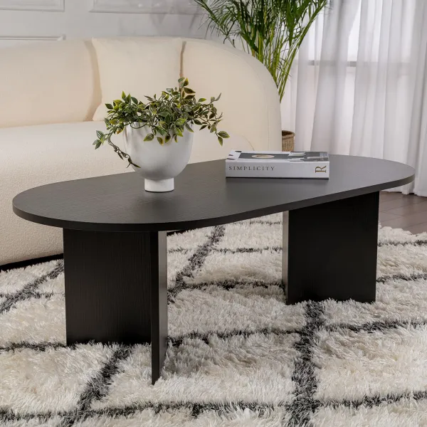 Konferenčný stolík Sable - Wood Black