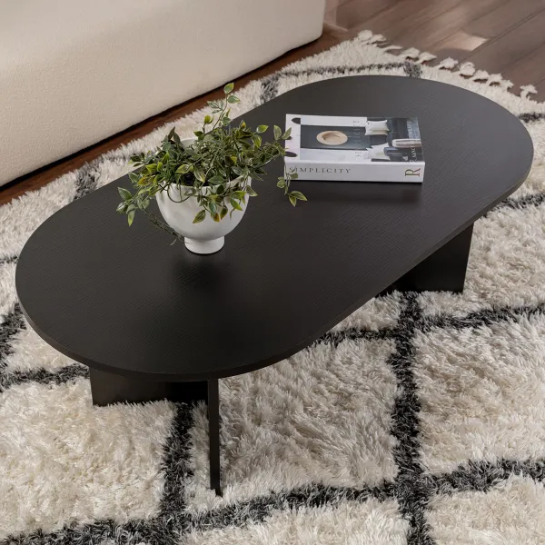 Konferenčný stolík Sable - Wood Black