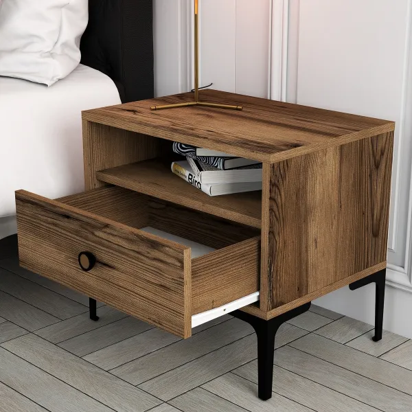 Nočný stolík Lizbon 532 - Walnut