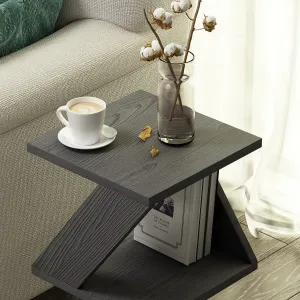 Príručný stolík / Odkladací stolík Albeni - Wood Black