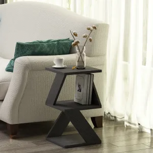 Príručný stolík / Odkladací stolík Albeni - Wood Black