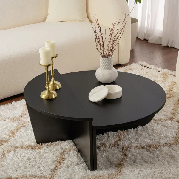 Konferenčný stolík Orion - Wood Black