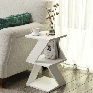 Príručný stolík / Odkladací stolík Albeni - White