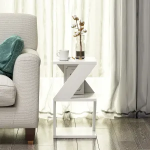 Príručný stolík / Odkladací stolík Albeni - White