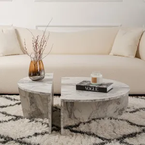 Konferenčný stolík Orion - Freesia Marble