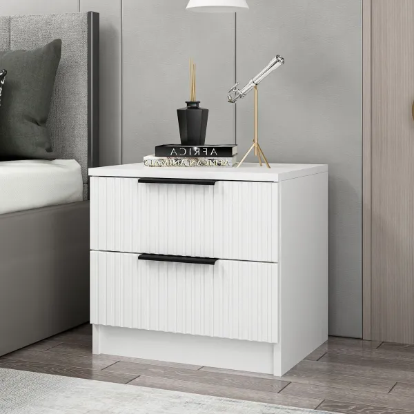 Nočný stolík Kale Plus White