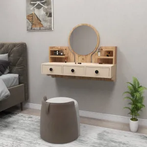 Kozmetický stolík Polina Beige