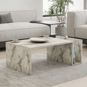 Konferenčný stolík Memo Freesia Marble