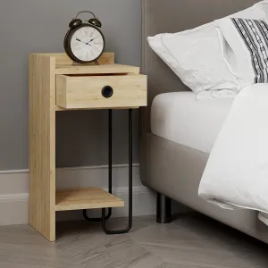 Nočný stolík Sirius Left - Oak v2