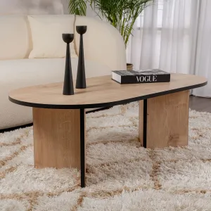 Konferenčný stolík Sable - Sapphire Oak, Black