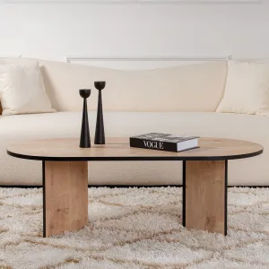 Konferenčný stolík Sable - Sapphire Oak, Black