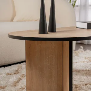 Konferenčný stolík Sable - Sapphire Oak, Black