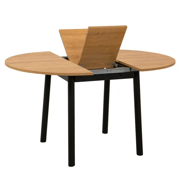 Jedálenský stôl Oliver Oak Black
