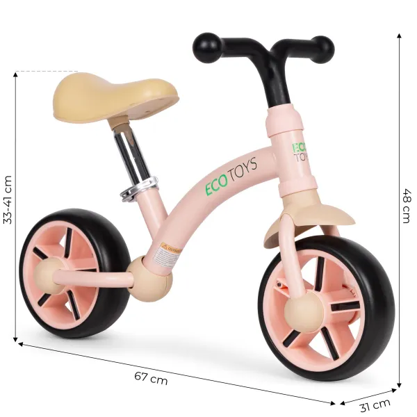 Detské odrážadlo EVA ECOTOYS béžové