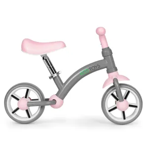 Detské odrážadlo EVA ECOTOYS sivé/ružové