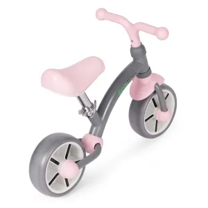Detské odrážadlo EVA ECOTOYS sivé/ružové