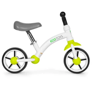 Detské odrážadlo EVA ECOTOYS zelené/biele