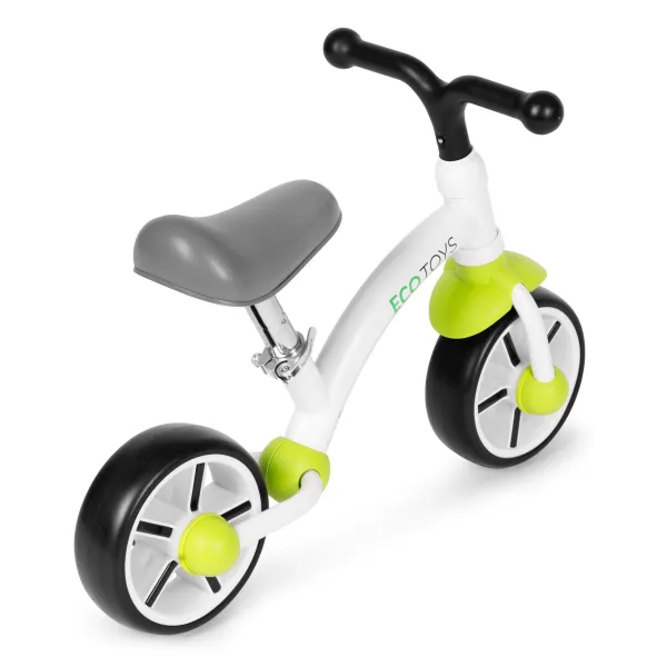 Detské odrážadlo EVA ECOTOYS zelené/biele