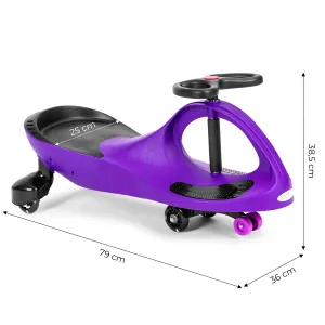 Dětské odrážedlo PLAY ECOTOYS fialové