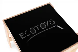 Súprava detského nábytku DOMOV ECOTOYS drevený dekor