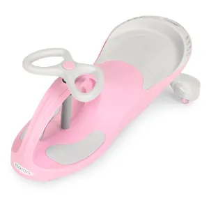 Detské odrážadlo PLAY ECOTOYS s LED kolesami ružové