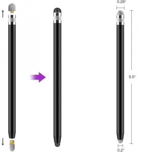 Tech-Protect USP100 Stylus pero na tablet, fialové/ružové
