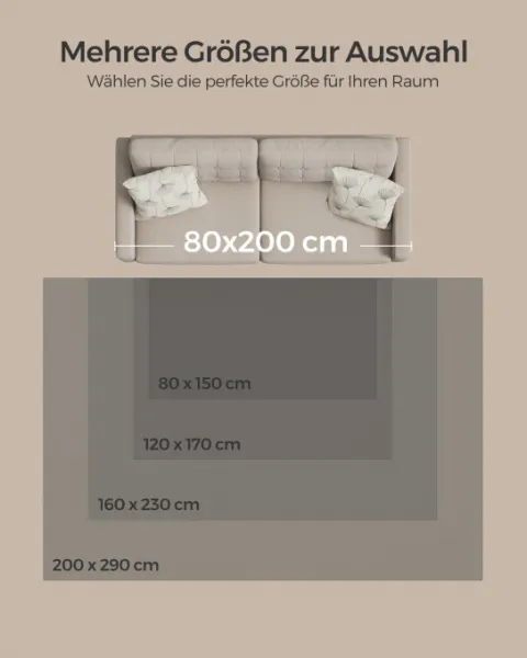 Koberec RUTSCH sivý