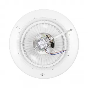 Noaton 11055W Callisto, biela, stropný ventilátor so svetlom